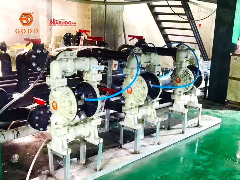 Cách lắp đặt máy bơm màng khí nén đúng kỹ thuật-01