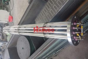 Điện trở gia nhiệt dầu Harudo HRD 20KW 380V được thiết kế chuyên biệt dành cho bồn dầu tải nhiệt dung tích lớn