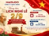 THÔNG BÁO NGHỈ LỄ QUỐC KHÁNH 2/9