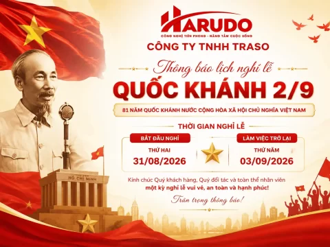 THÔNG BÁO NGHỈ LỄ QUỐC KHÁNH 2/9