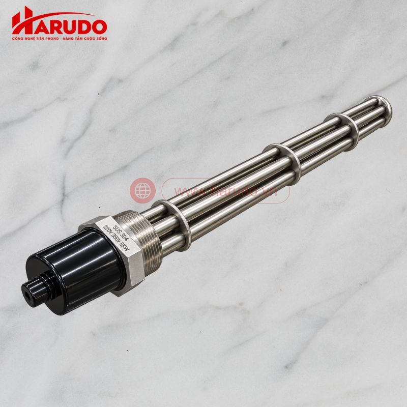 Tính ứng dụng của thanh đốt nhiệt Harudo HRD-9KW-220V/380V-INOX304-R49-L525mm