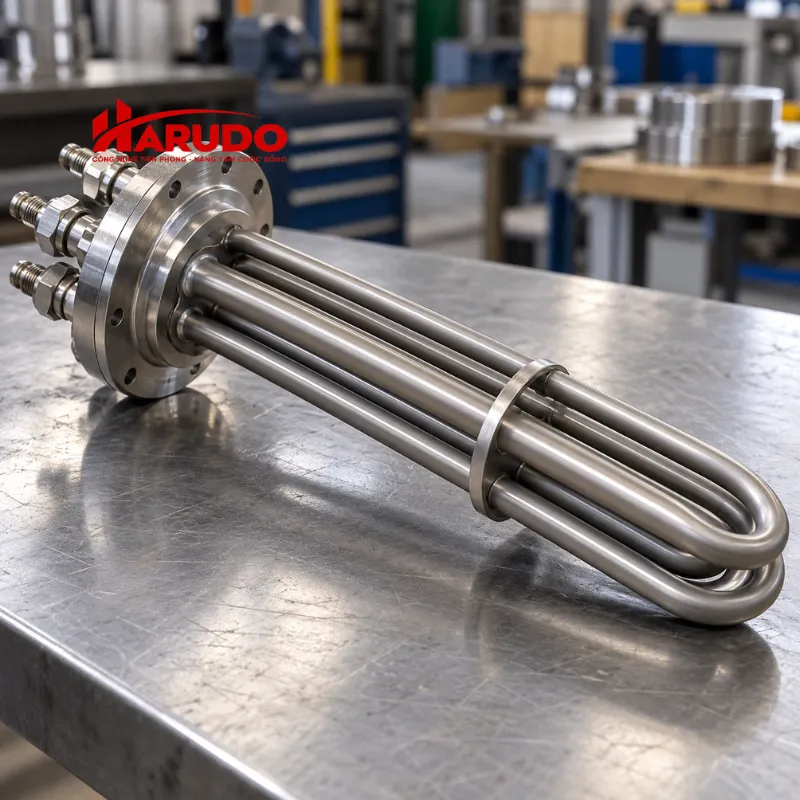 Điện trở hóa chất inox hay titan